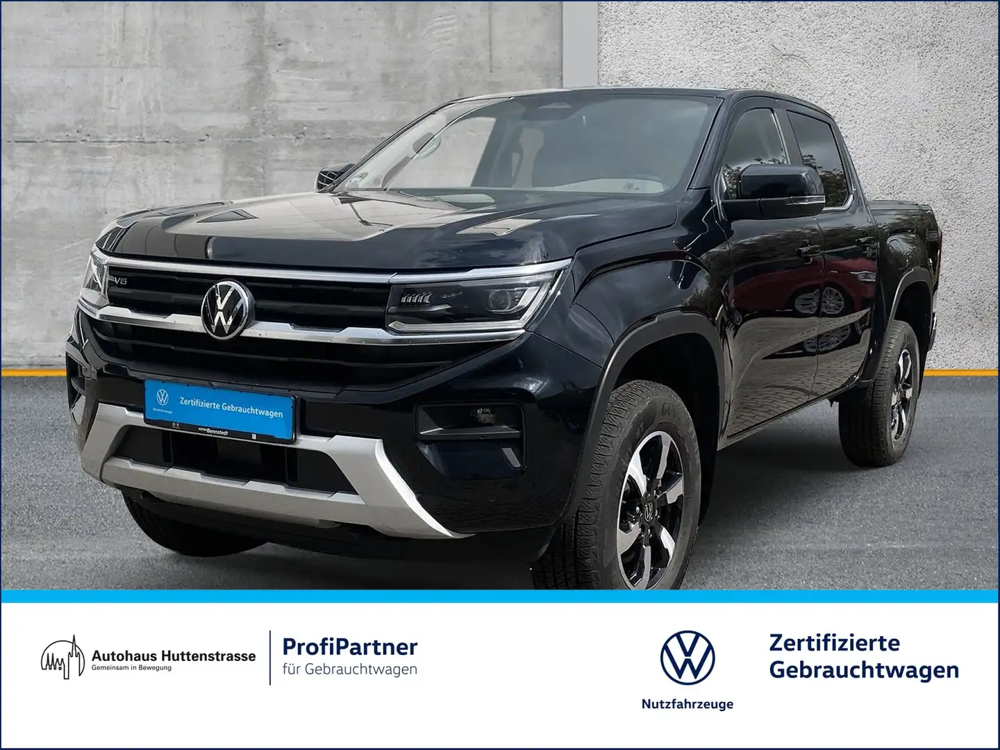 Volkswagen Amarok 3.0 TDI 4M DoubleCab Style MATRIX VIRTUAL KAMER... Schwarz - 1