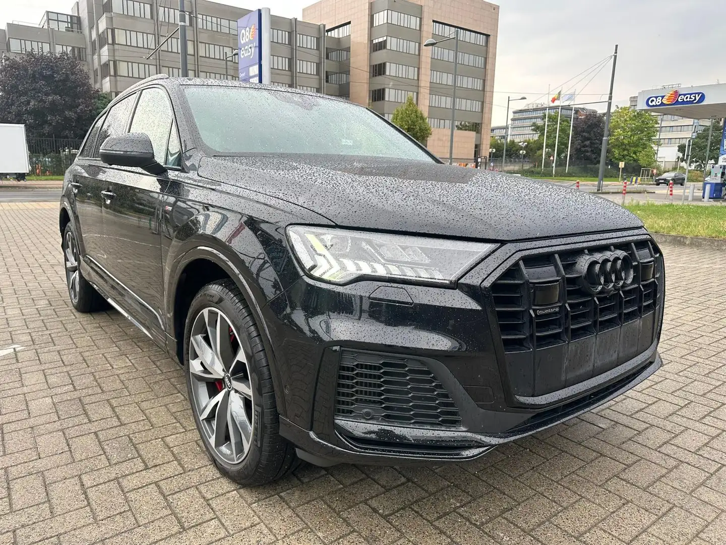 Audi Q7 Q7 PHEV 60 TFSi e Quattro S line OPF Tiptronic Zwart - 1