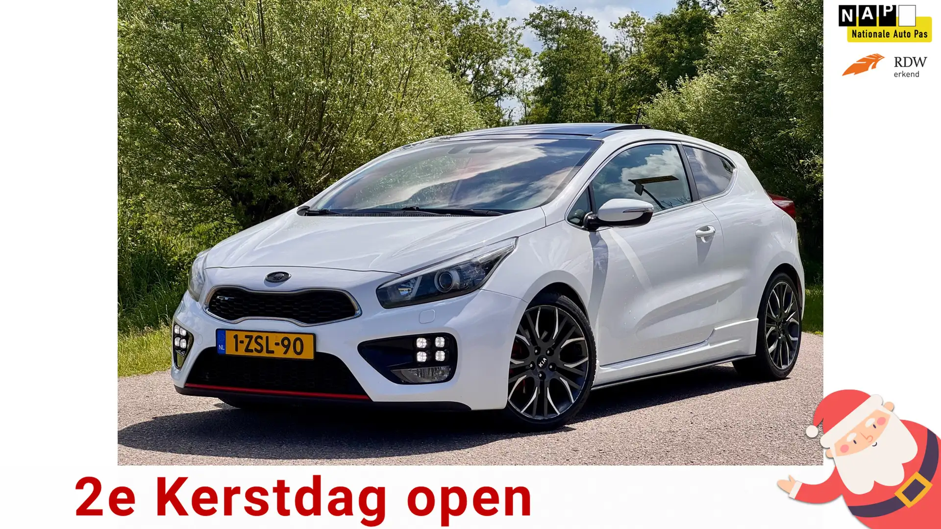 Kia ProCeed / pro_cee'd 1.6 GT First Edition Clima Navi Stoelverwarming Pa Wit - 1