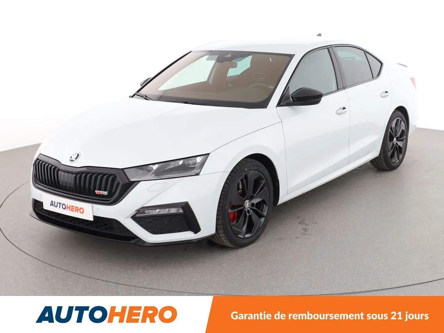 Skoda Octavia 2.0 TSI RS DSG7 Blanc - 1