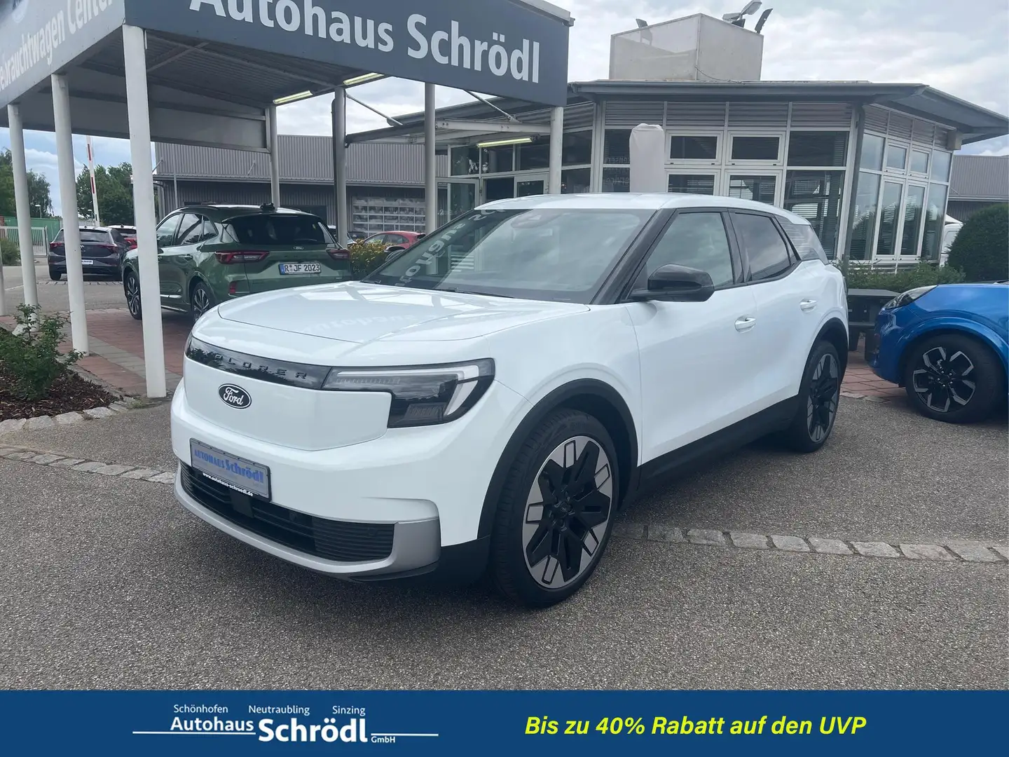 Ford Explorer BEV (Extended Range 79kWh) Heckantrieb 204PS Au... Weiß - 1