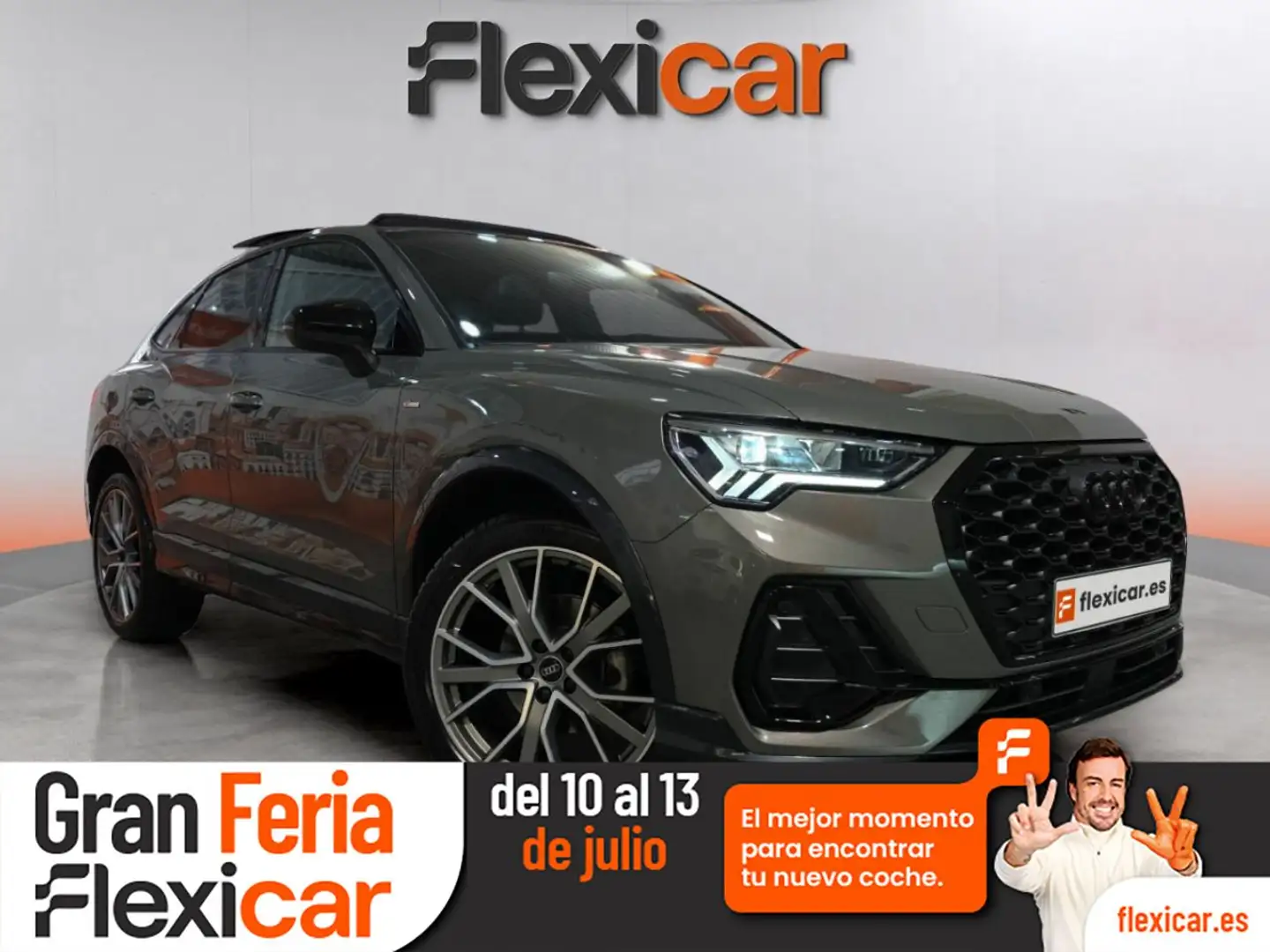 Audi Q3 35 TDI Black line quattro S tronic 110kW Gris - 1