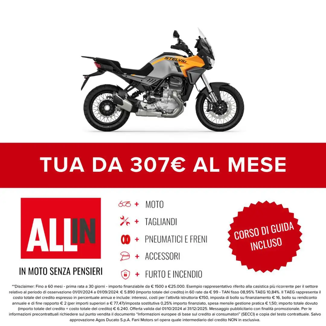 Moto Guzzi Stelvio . Sárga - 2
