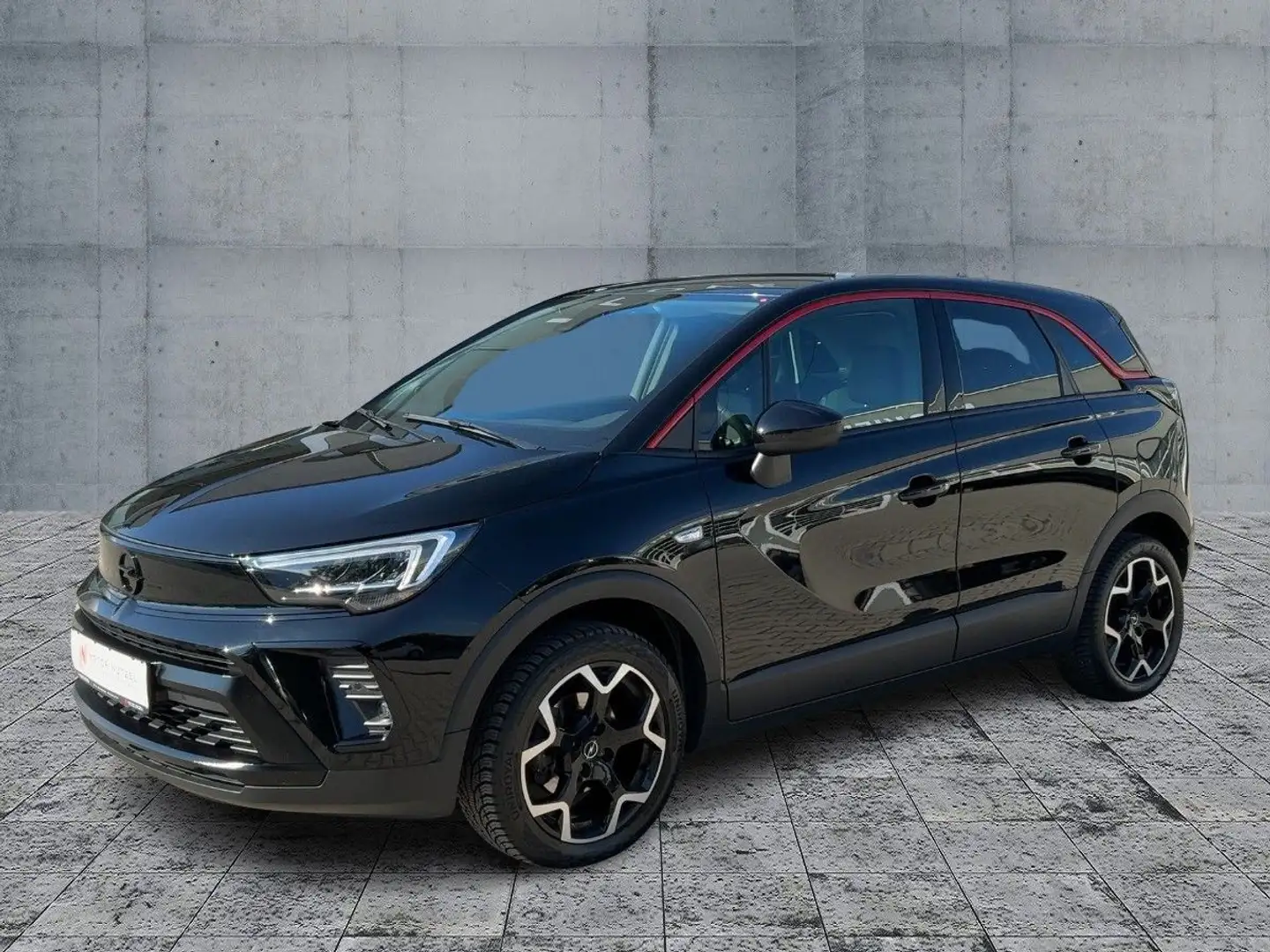 Opel Crossland 1.2 GS-LINE LED+NAVI+SHZ+TEMPOMAT+DAB Schwarz - 2
