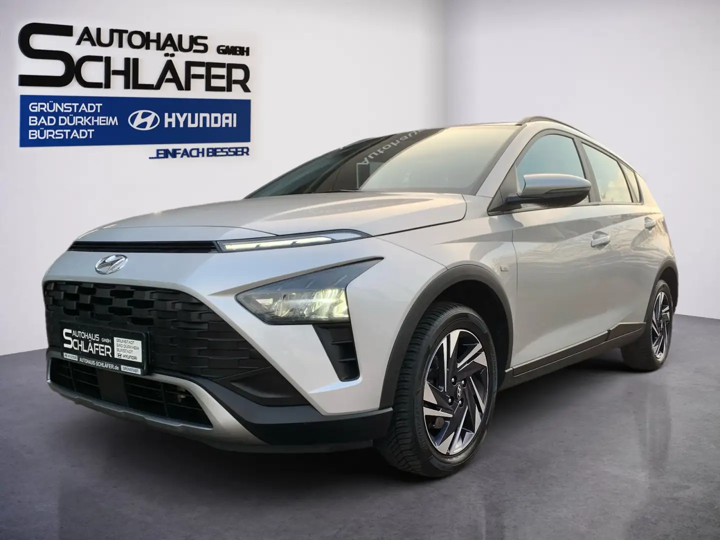 Hyundai BAYON 1.0 T-GDI 7-DCT Trend Mild-Hybrid BOSE LED Argent - 1