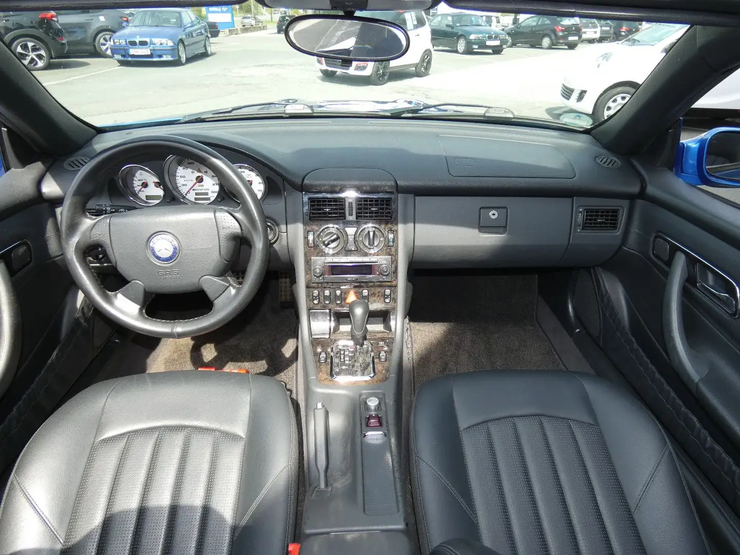Mercedes-Benz SLK 32 AMG Xenon+Navi+Designo+Scheckheft+Deutsch Blu/Azzurro - 2
