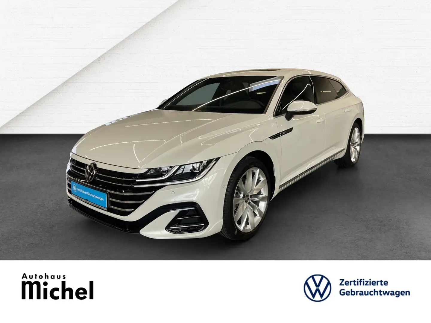 Volkswagen Arteon Shooting Brake Plugin-Hybrid DSG R-Line Weiß - 1