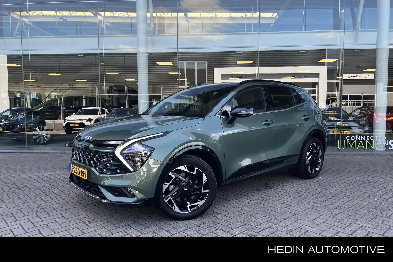 Kia Sportage 1.6 T-GDi Hybrid GT-Line | ALL SEASONBANDEN | 19IN Groen - 1