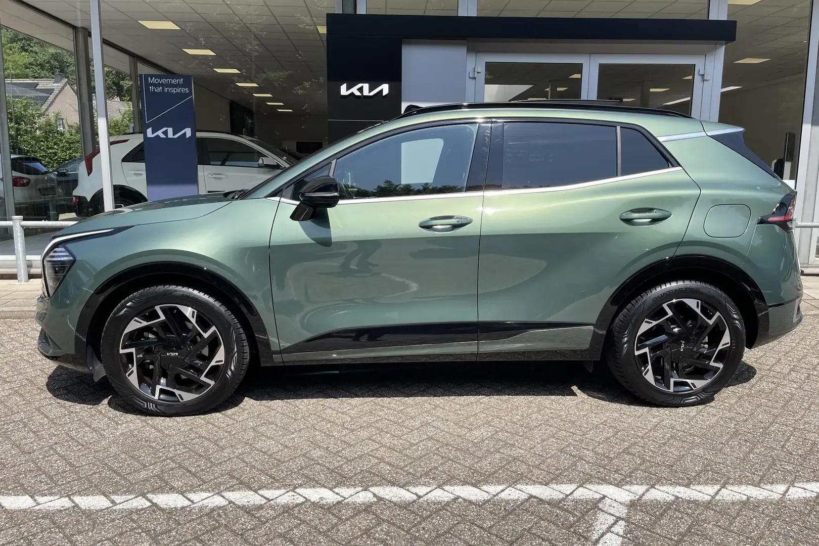 Kia Sportage 1.6 T-GDi Hybrid GT-Line | ALL SEASONBANDEN | 19IN Grün - 2