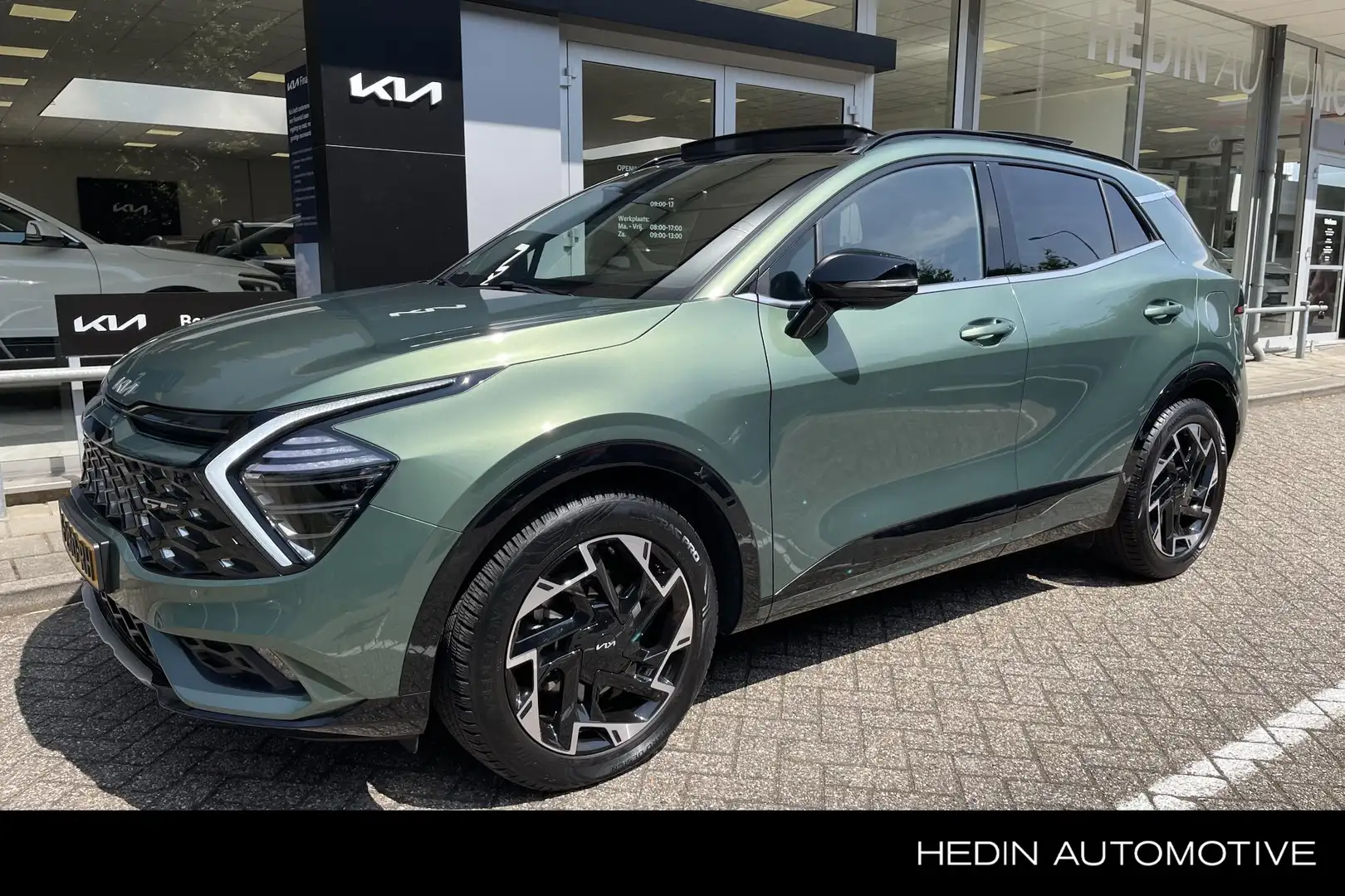 Kia Sportage 1.6 T-GDi Hybrid GT-Line | ALL SEASONBANDEN | 19IN Grün - 1