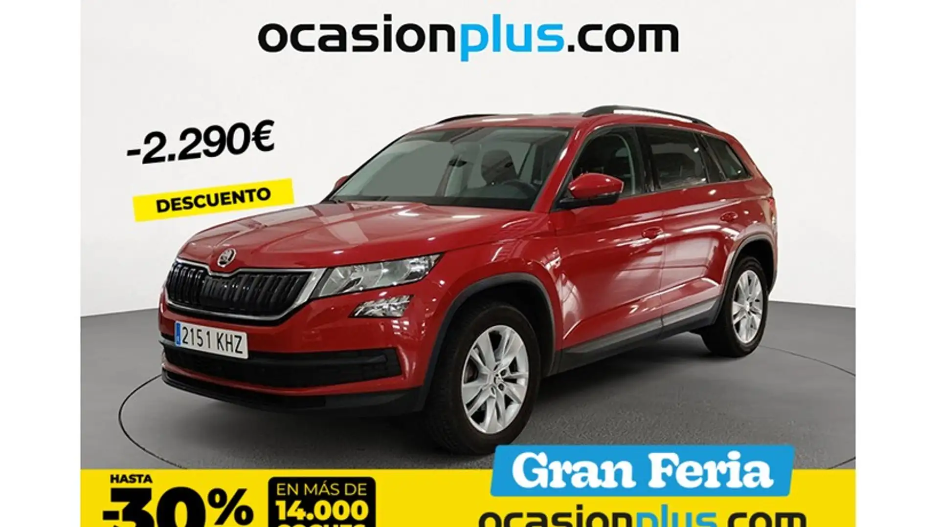 Skoda Kodiaq 1.4 TSI ACT Ambition 4x2 DSG 110kW Rojo - 1