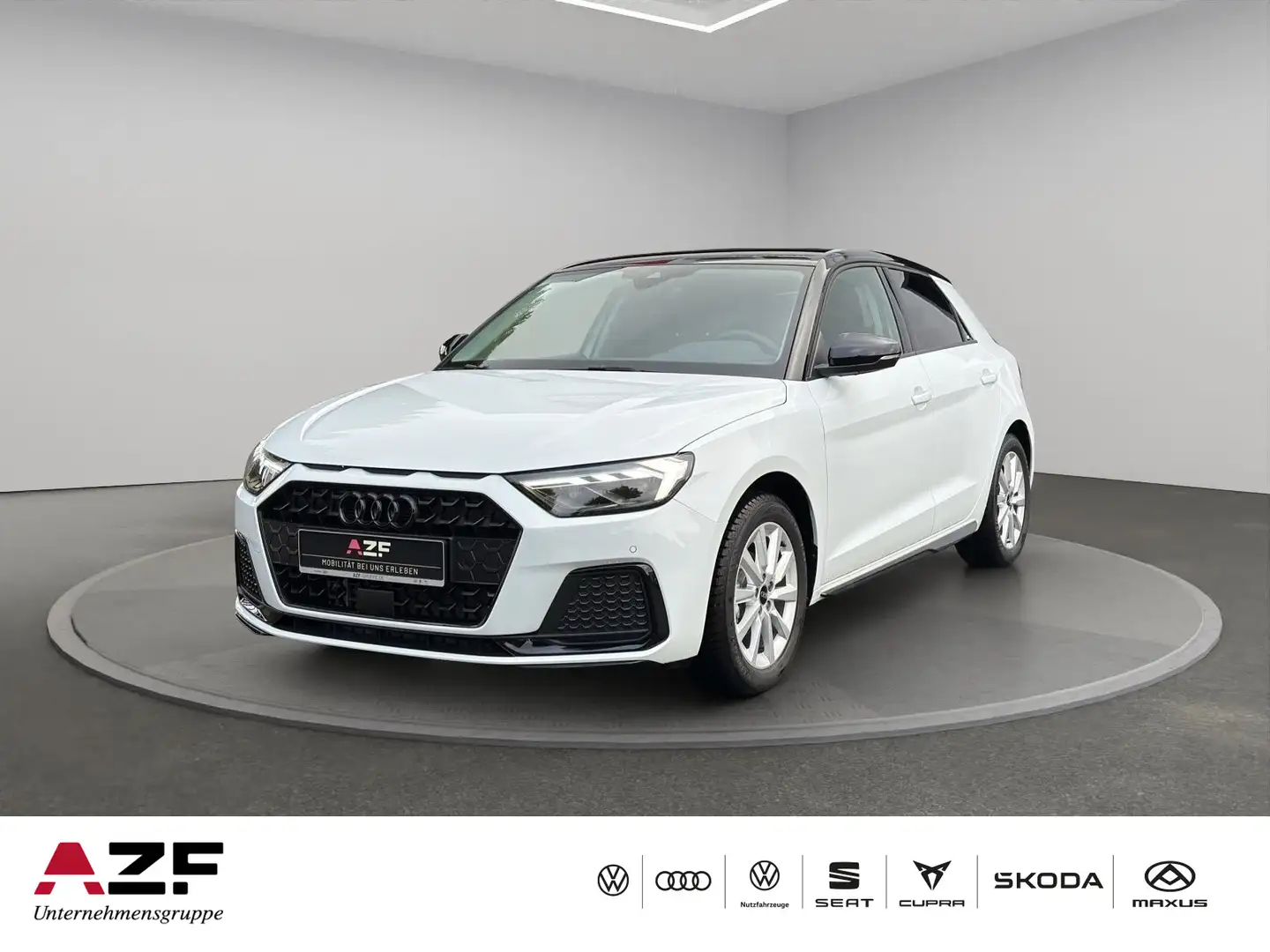 Audi A1 advanced 25 TFSI LED+Optik schwarz Weiß - 1