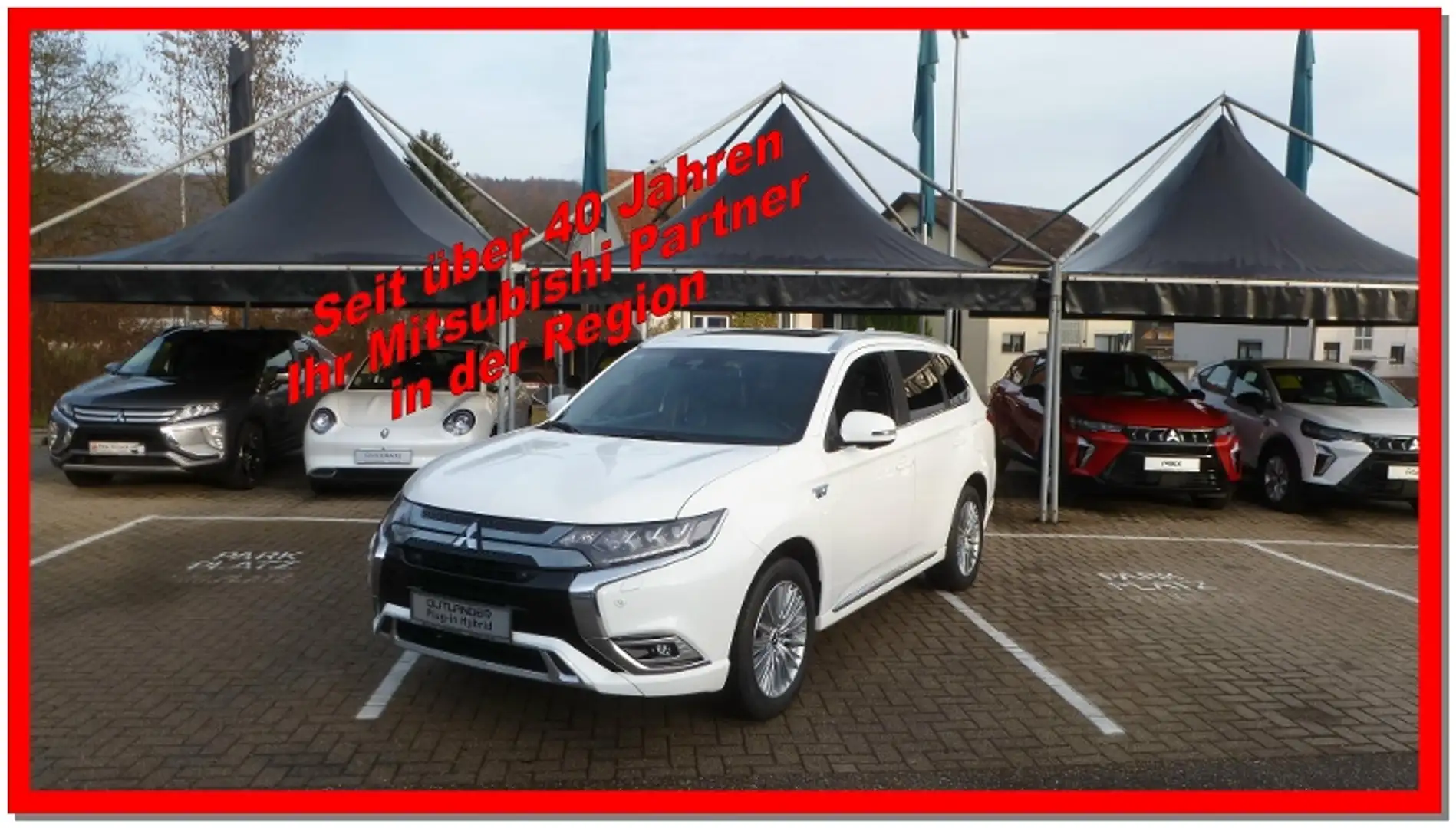 Mitsubishi Outlander 2.4 Plug-in Hybrid TOP 4WD Weiß - 1