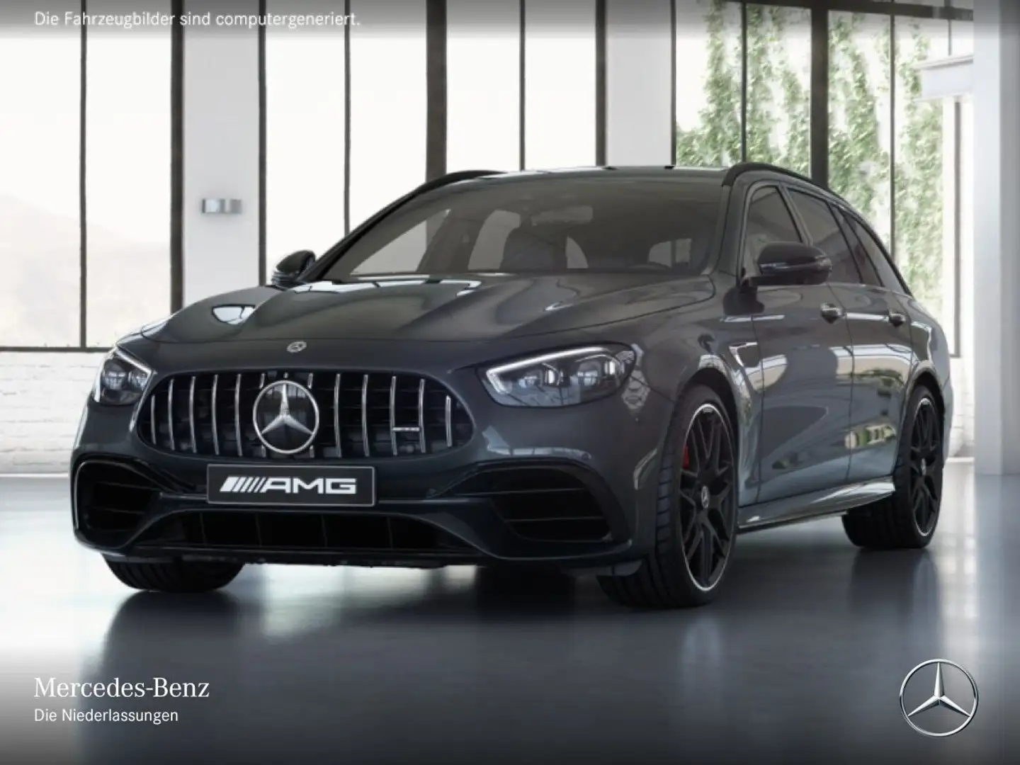 Mercedes-Benz E 63 AMG E 63 S 4M T-Modell AMG+NIGHT+360+MULTIBEAM+FAHRASS Grau - 2