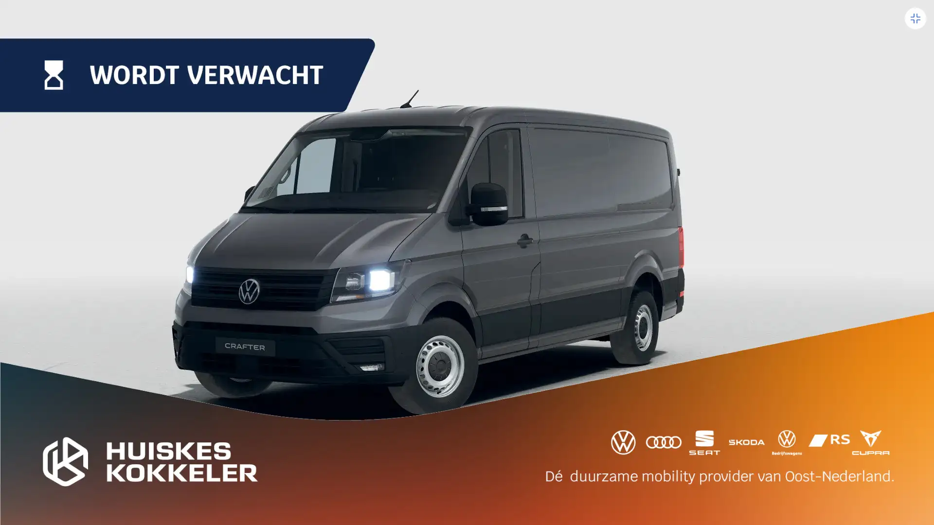 Volkswagen Crafter 2.0 TDI 140 PK L3H2 Highline Airco | All Seasonban Grijs - 1