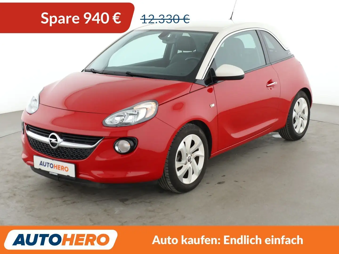 Opel Adam 1.4 120 Jahre*PDC*SHZ*KLIMA*TEMPO*GARANTIE* Rot - 1