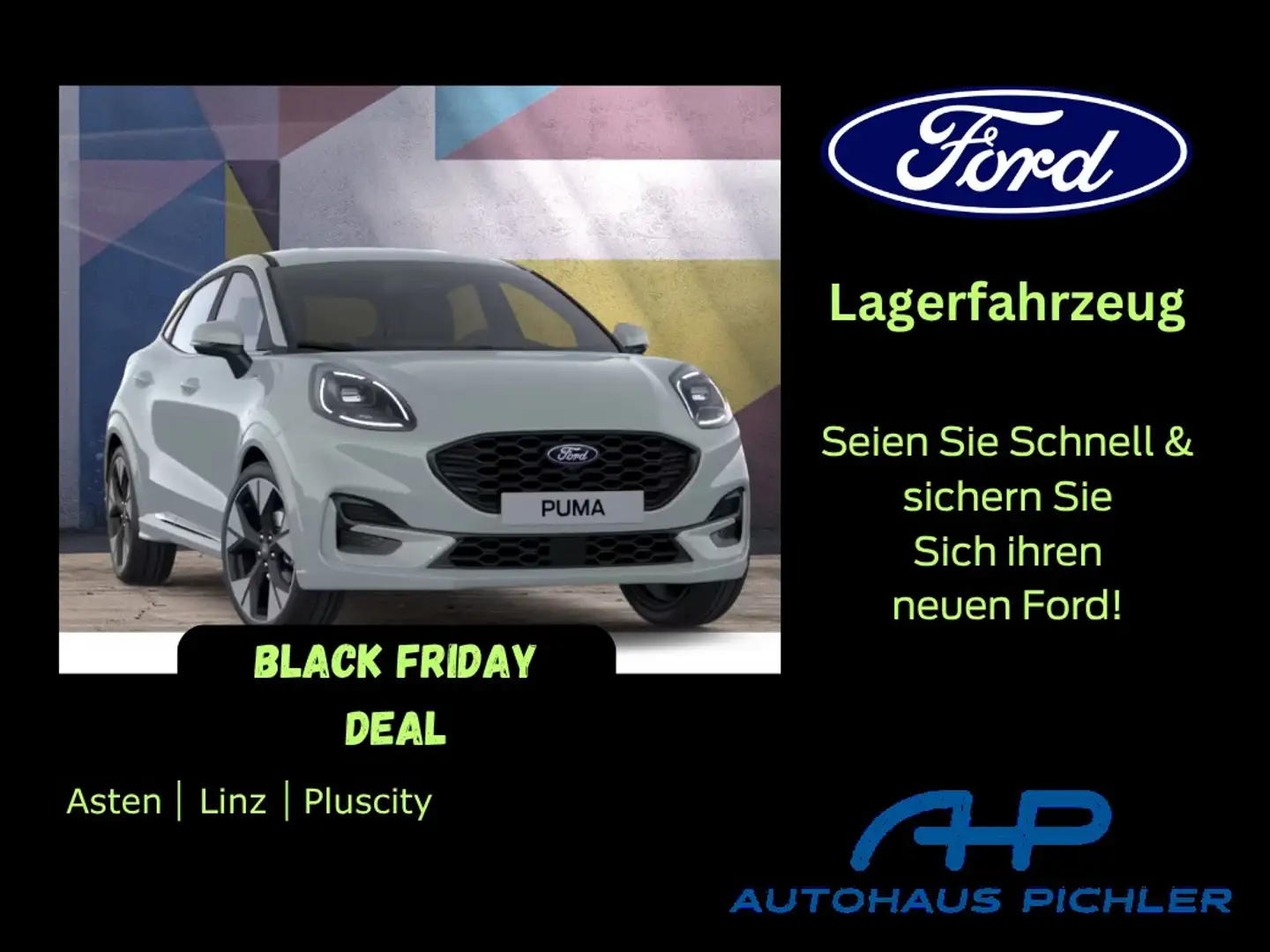 Ford Puma ST-Line 1,0 EcoB. 125PS LEASING AKTION Blanc - 1