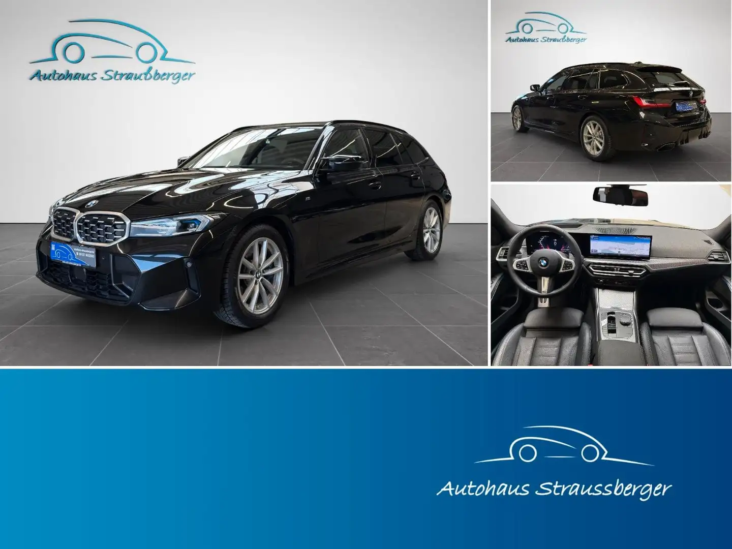 BMW 340 T xDrive ACC KZU HiFi HuD QI adpt.LED H&K Černá - 1