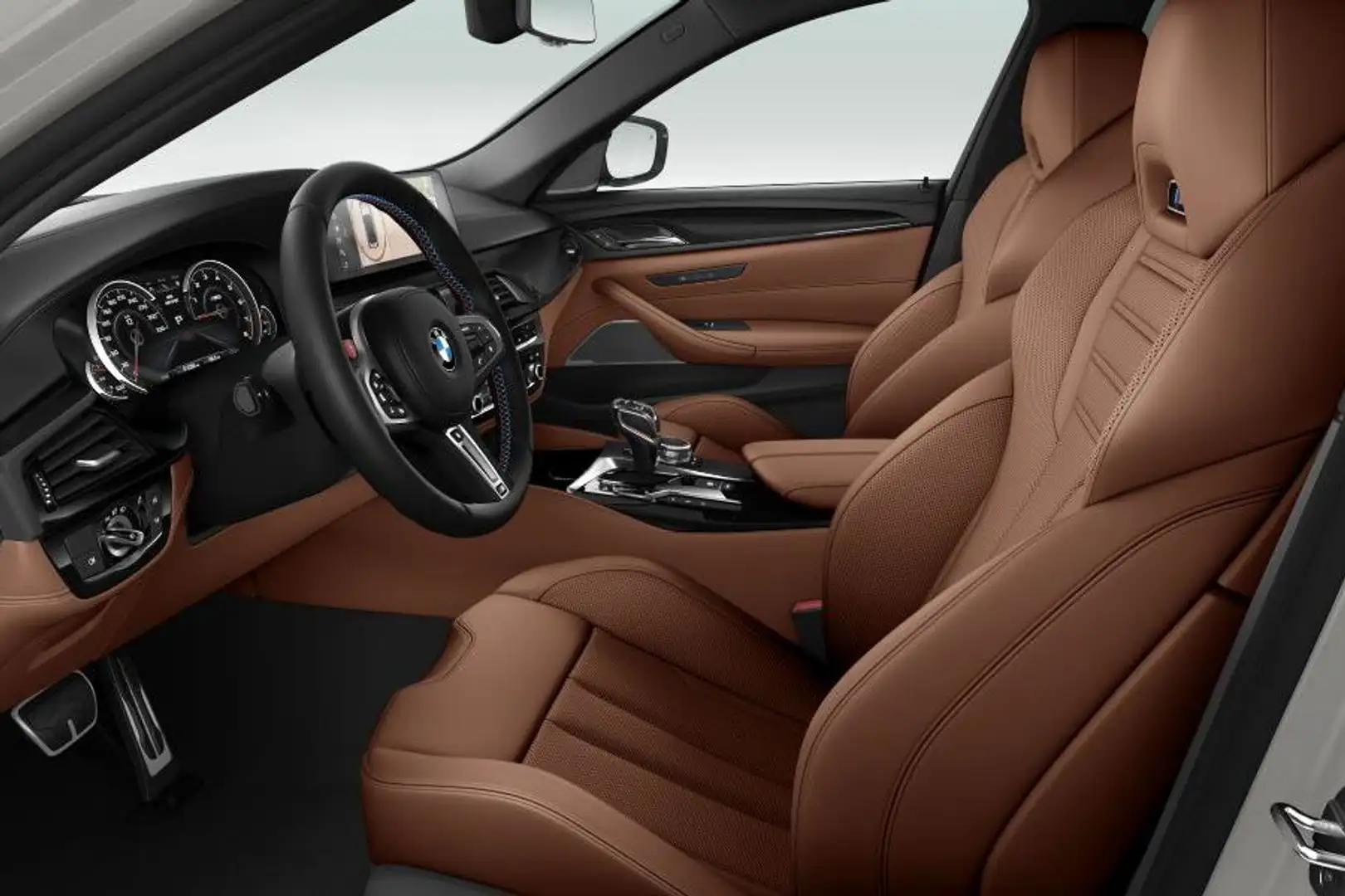 BMW M5 5 Serie Sedan Harman Kardon Audio / Laser Lampen / Gris - 2