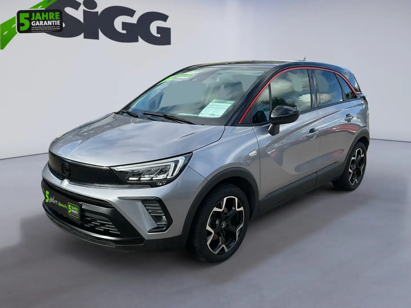 Opel Crossland 1.2 Turbo Elegance AHK Gris - 2