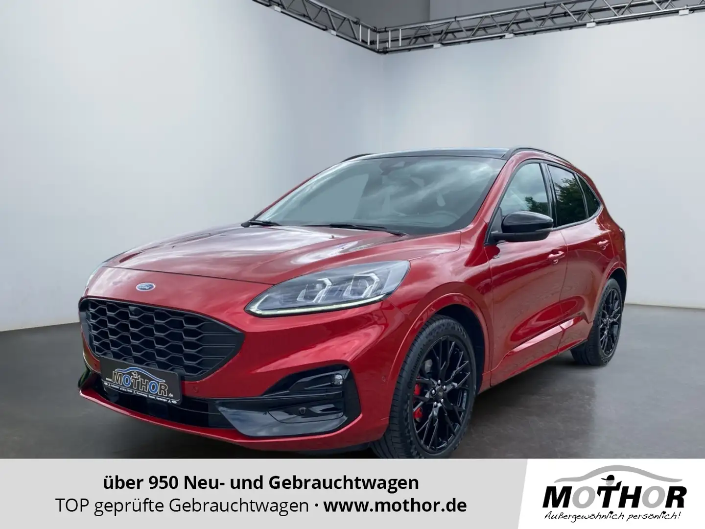 Ford Kuga ST-Line X 1.5 EcoBoost ACC PDC NAV KAM Rood - 1