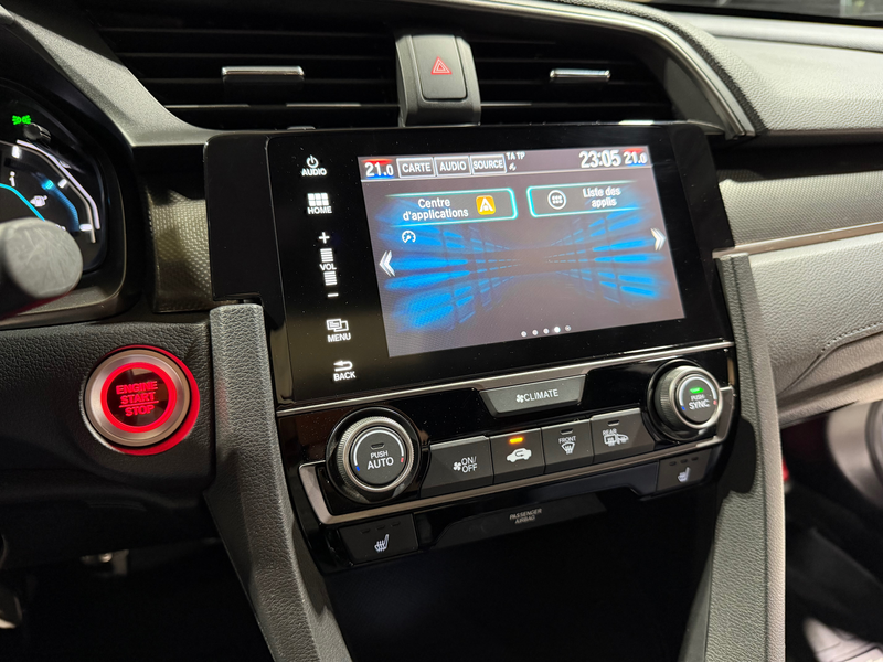 Honda Civic 1.0 i-VTEC Elegance Black Edition 126cv DISTRONIC PANO NAVIGATION CAMERA CUIR LED FULL OPTIONS — photo 13