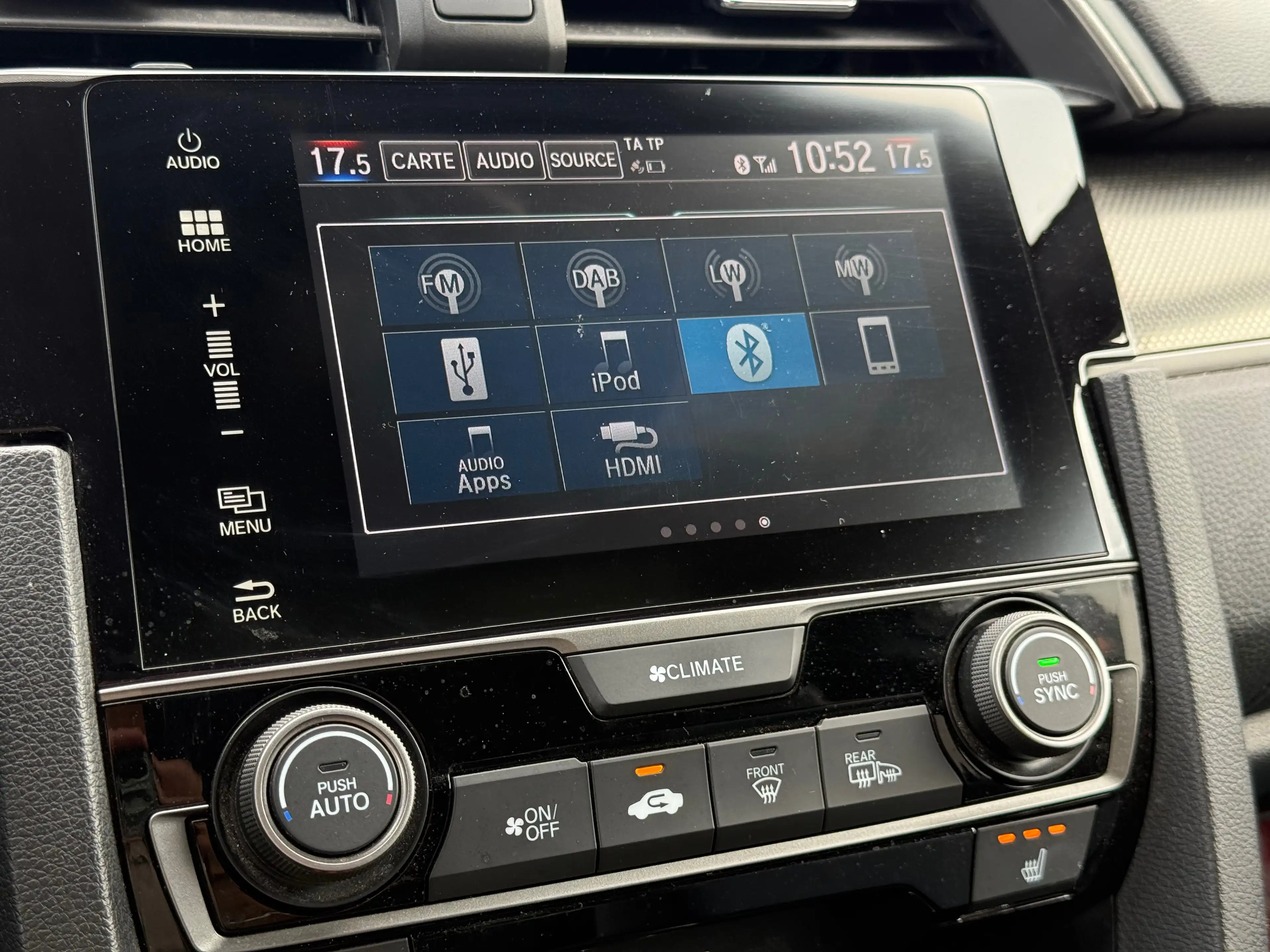 Honda Civic 1.0 i-VTEC Elegance Black Edition 126cv DISTRONIC PANO NAVIGATION CAMERA CUIR LED FULL OPTIONS — photo 14