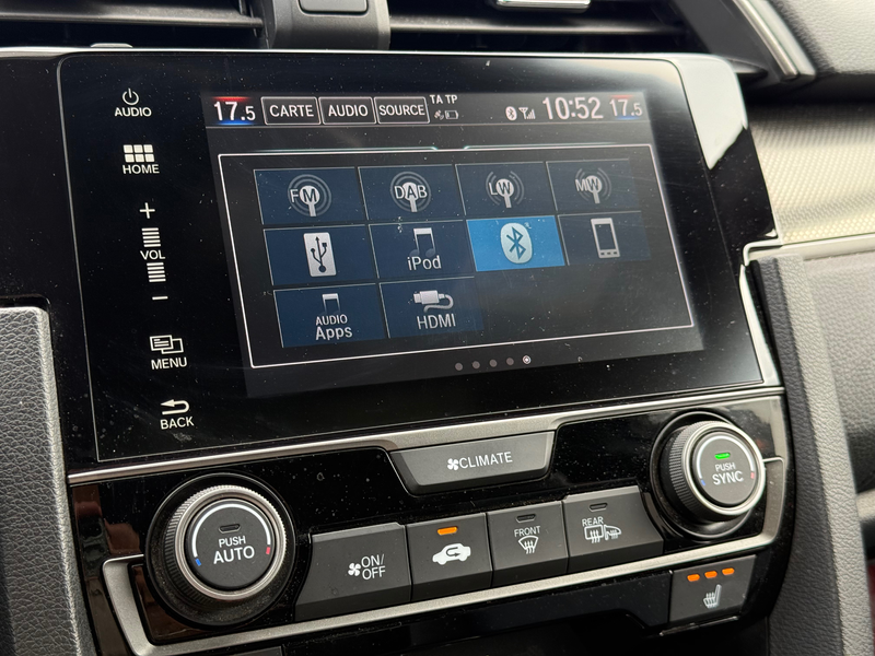 Honda Civic 1.0 i-VTEC Elegance Black Edition 126cv DISTRONIC PANO NAVIGATION CAMERA CUIR LED FULL OPTIONS — photo 14