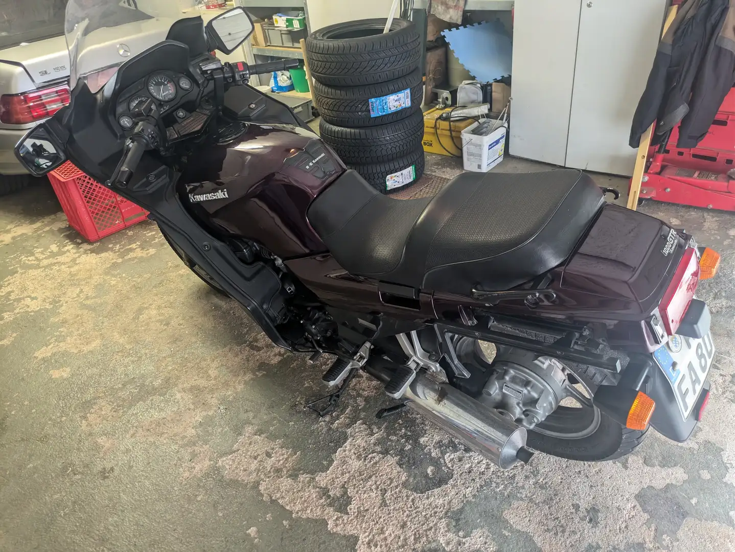 Kawasaki GTR 1000 Brun - 1