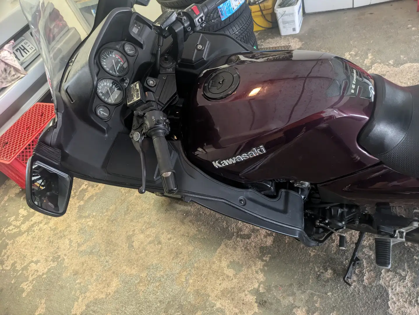 Kawasaki GTR 1000 Brun - 2