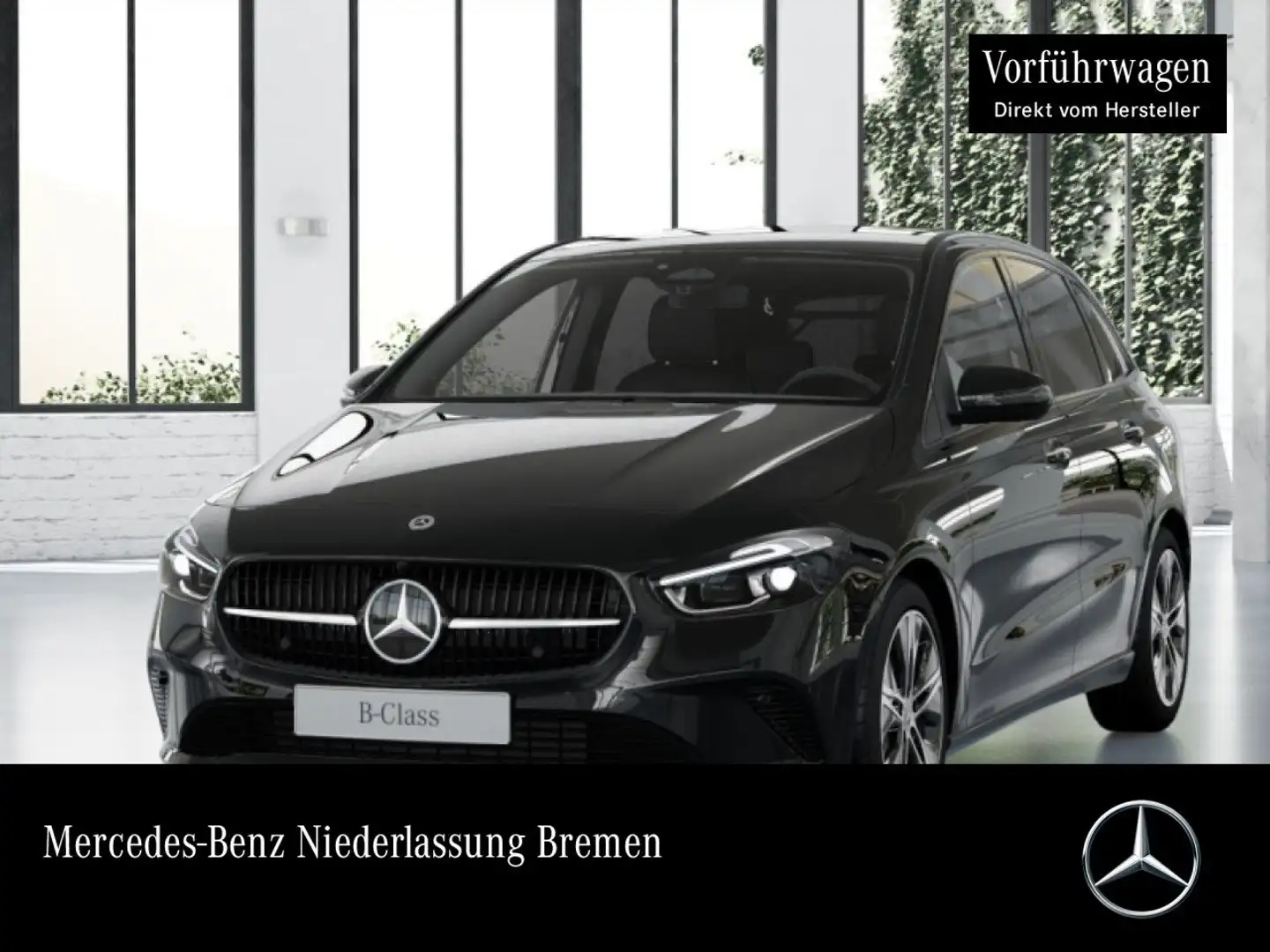 Mercedes-Benz B 200 PROGRESSIVE+NIGHT+AHK+MULTIBEAM+KAMERA+TOTW Schwarz - 1