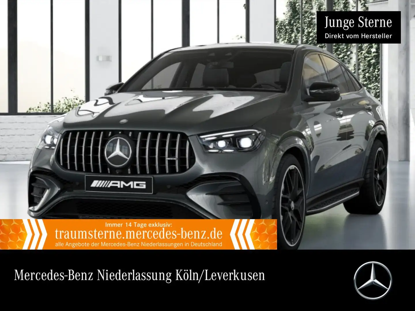 Mercedes-Benz GLE 53 AMG GLE 53 Coupé 4M NIGHT+PANO+360+AHK+MULTIBEAM+22" Grau - 1
