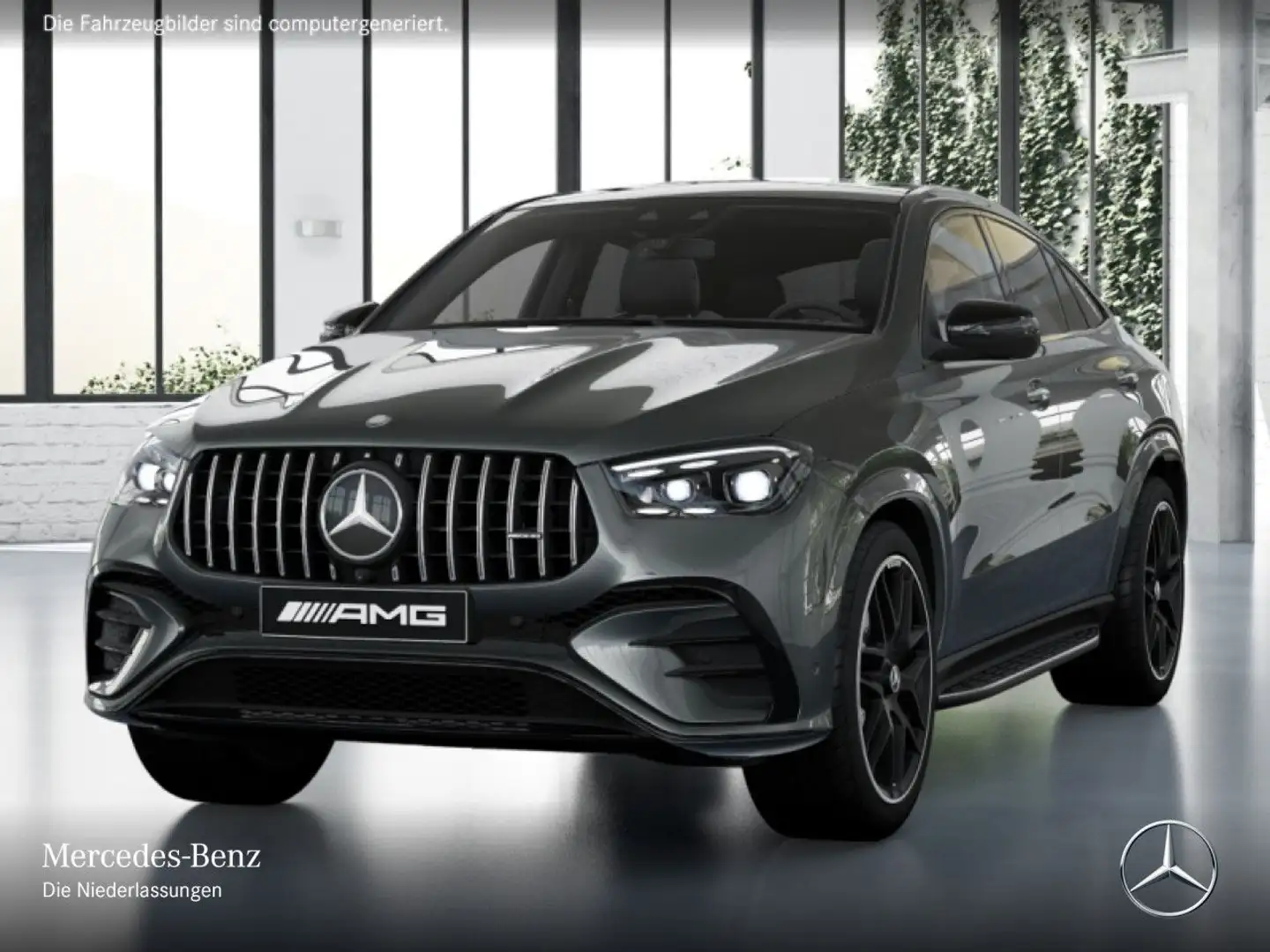 Mercedes-Benz GLE 53 AMG GLE 53 Coupé 4M NIGHT+PANO+360+AHK+MULTIBEAM+22" Grau - 2