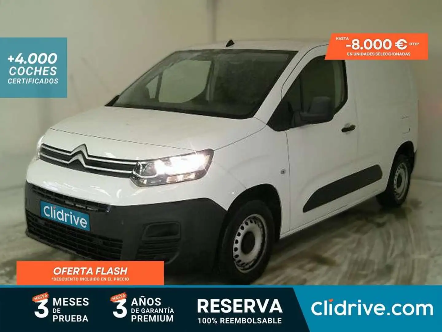 Citroen Berlingo Talla M BlueHDi 75 Control Blanco - 1