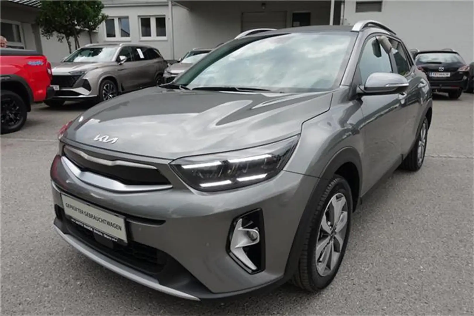 Kia Stonic 1,0 TGDI GPF ISG Gold DCT Aut. NEUPREIS EUR Grau - 1