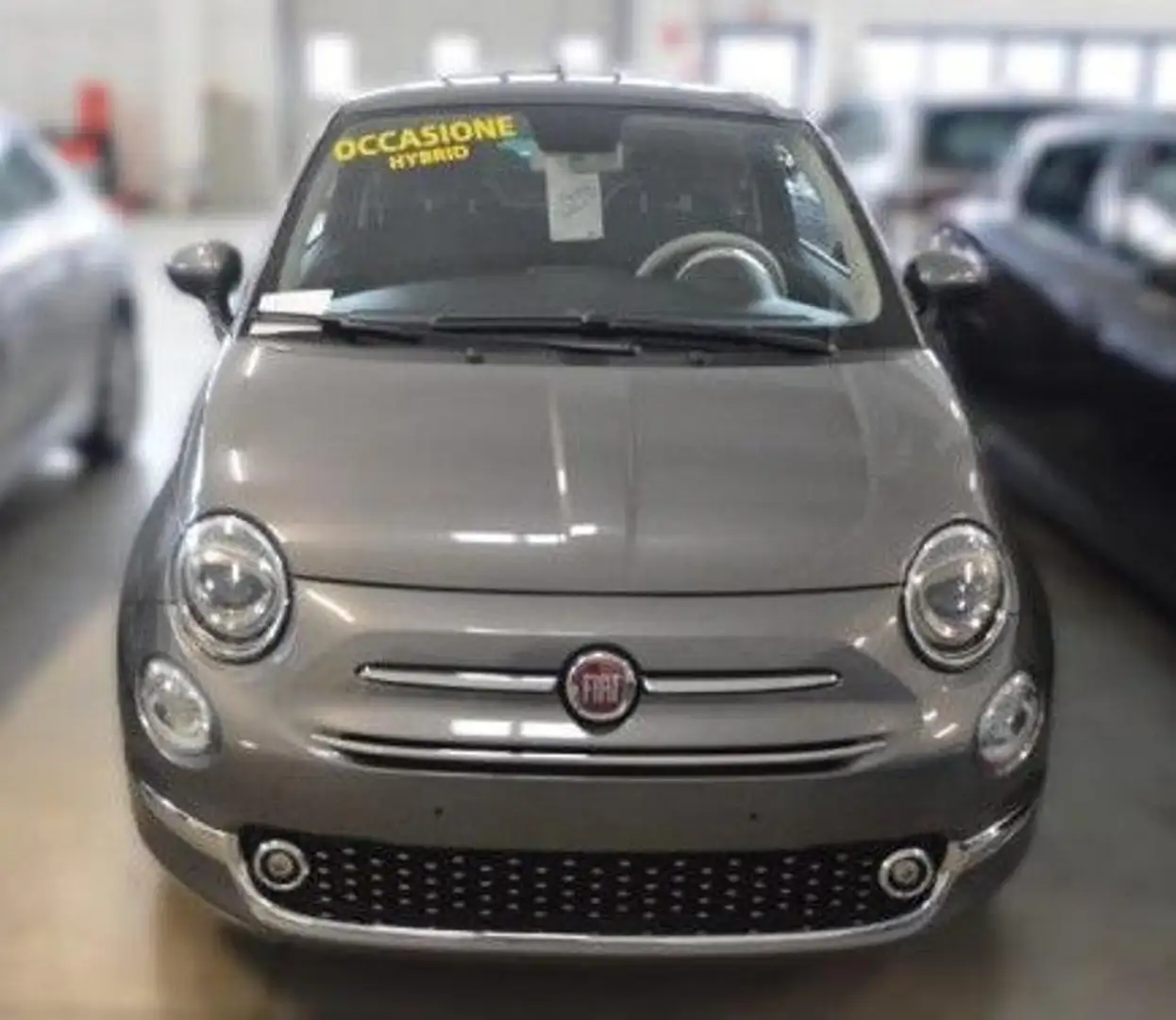 Fiat 500 1.0 Hybrid Gris - 2
