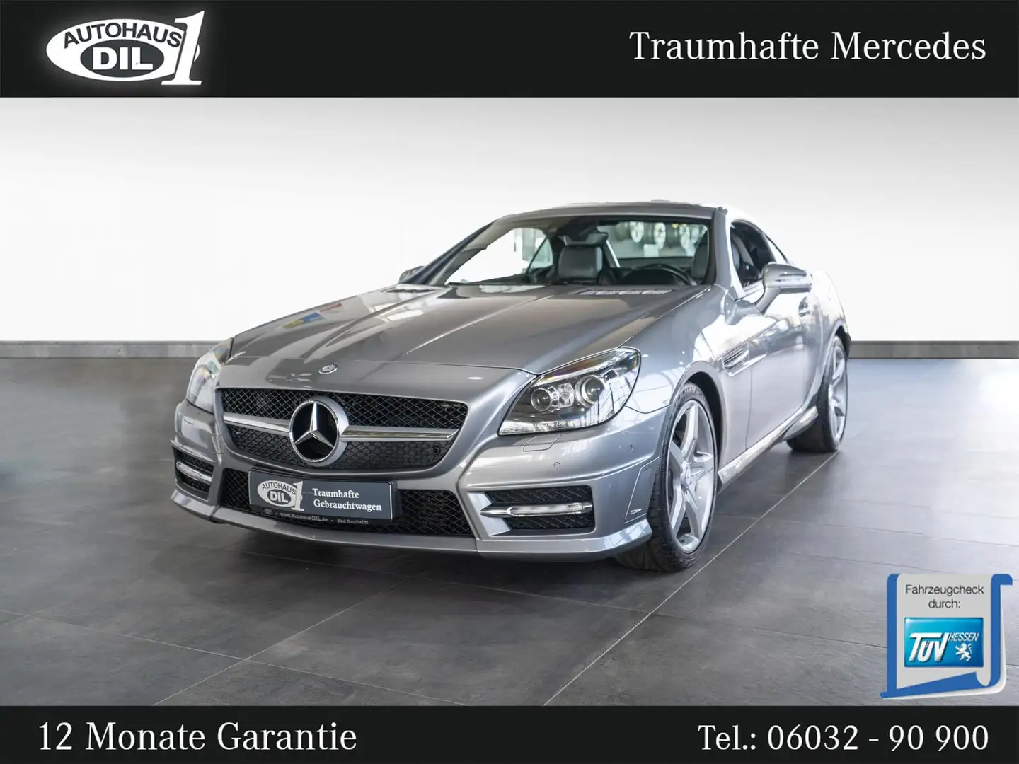 Mercedes-Benz SLK 250 CDI 7G-Tronic *AMG-LINE*SCHECKHEFT*2.HD* Argent - 2