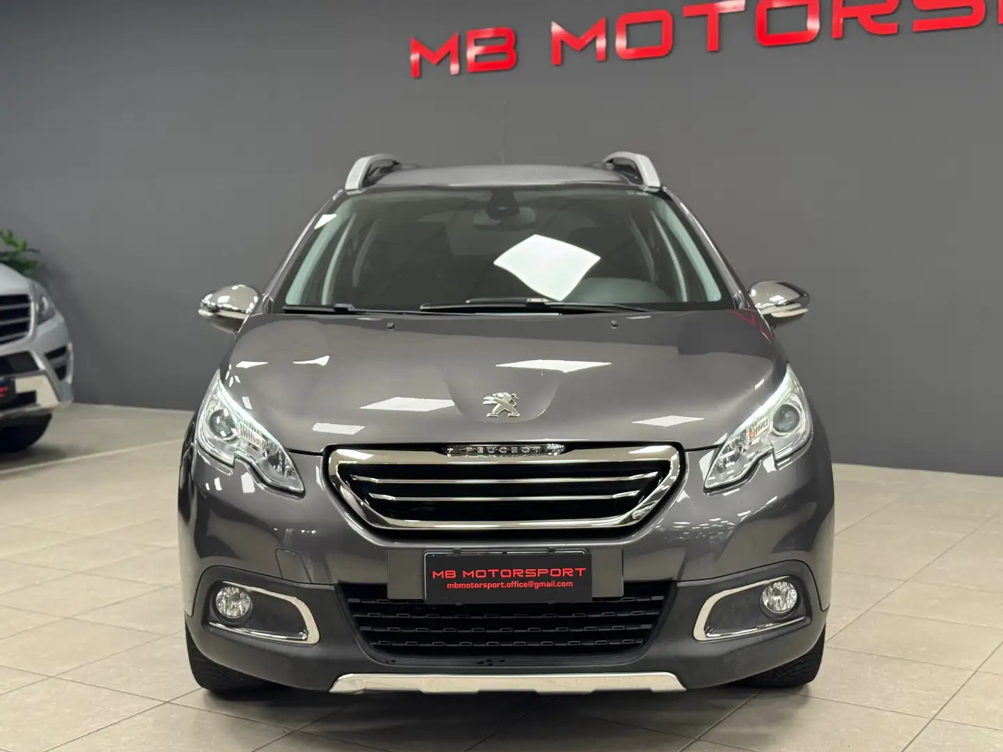 Peugeot 2008 2008 1.6 bluehdi Allure 100cv my16 Gris - 2