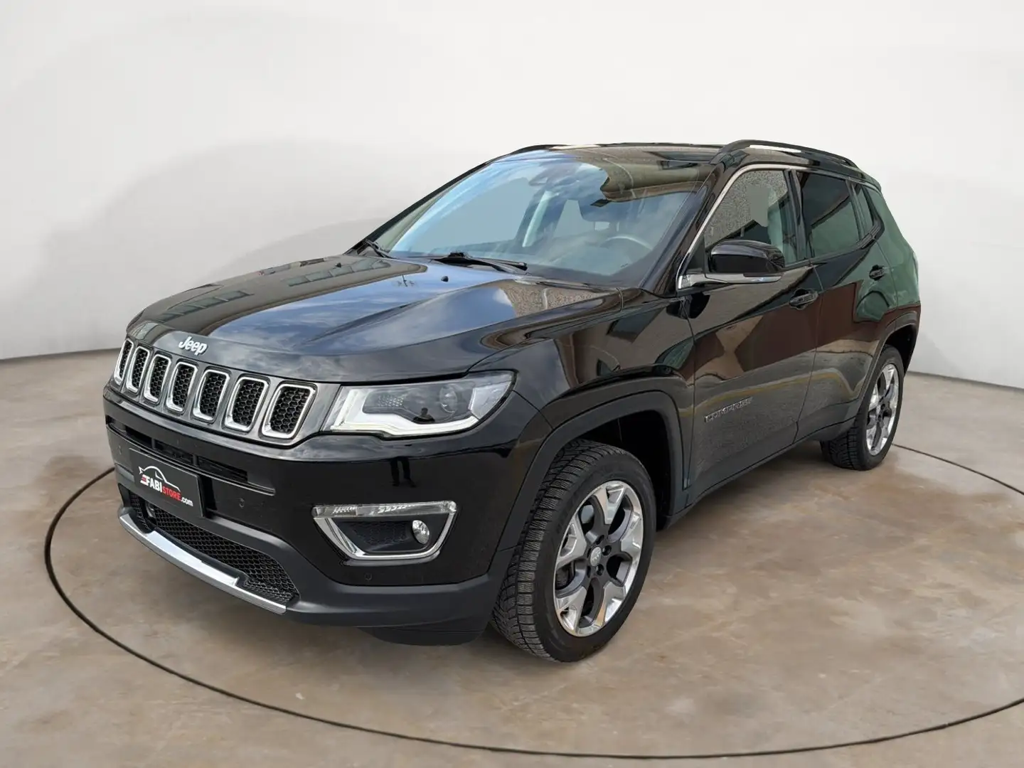 Jeep Compass 2.0 Mjet 140 Cv Autom. Limited 4x4 - LED, Navi, C Noir - 2