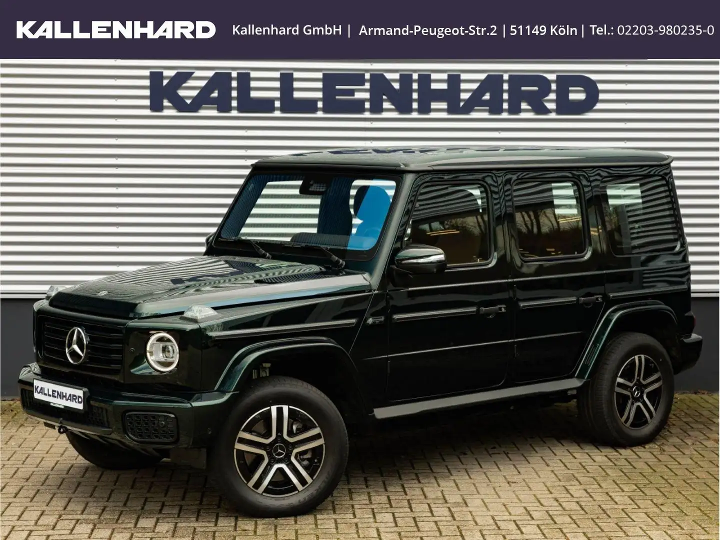 Mercedes-Benz G 580 EQ Technologie-G-Turn-ACC-SHZ Grün - 2
