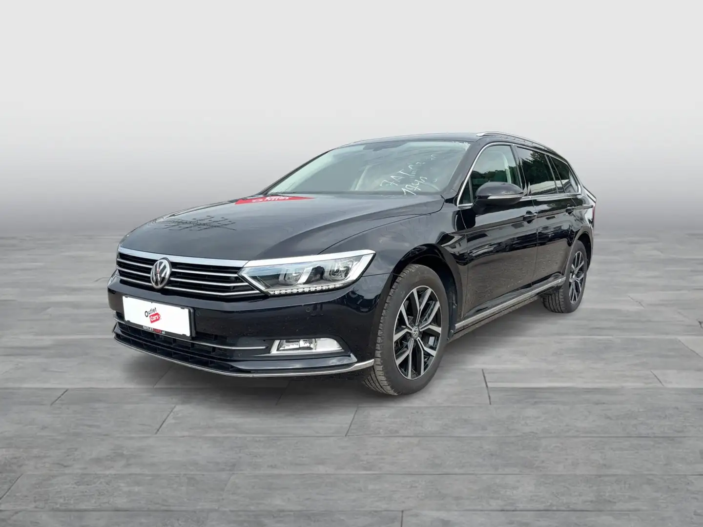 Volkswagen Passat Variant 2.0 TDI HL DSG LED+RADAR+LEDER+RFK Schwarz - 2