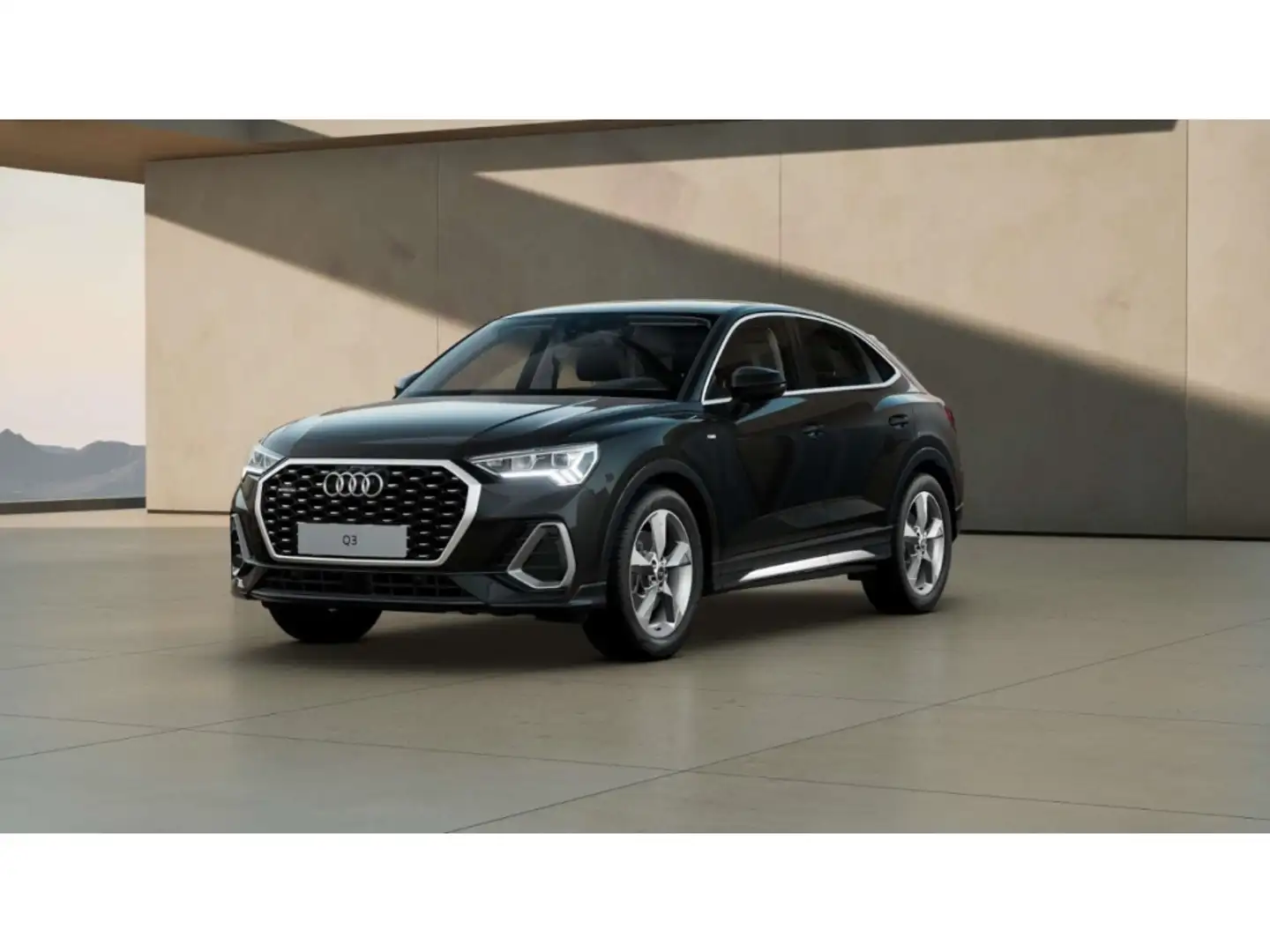 Audi Q3 Sportback 40 TDI quattro S line NAV/Leder/19'' Schwarz - 2