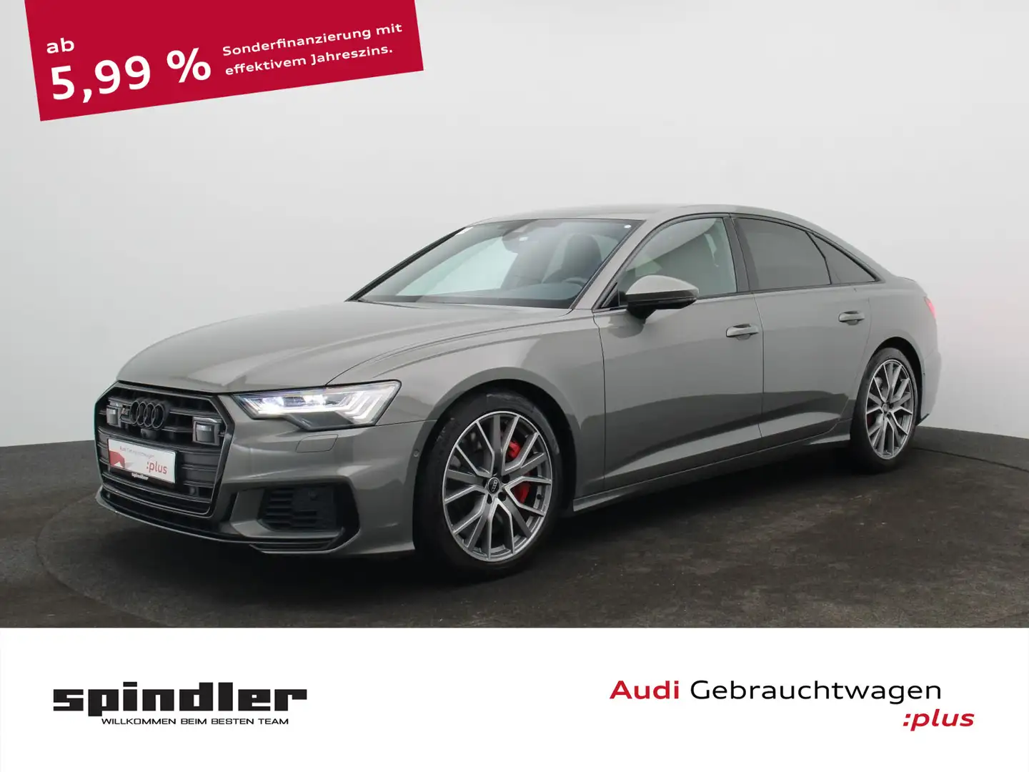 Audi S6 quattro / HD-Matrix, 360°, B&O, ACC Grijs - 1