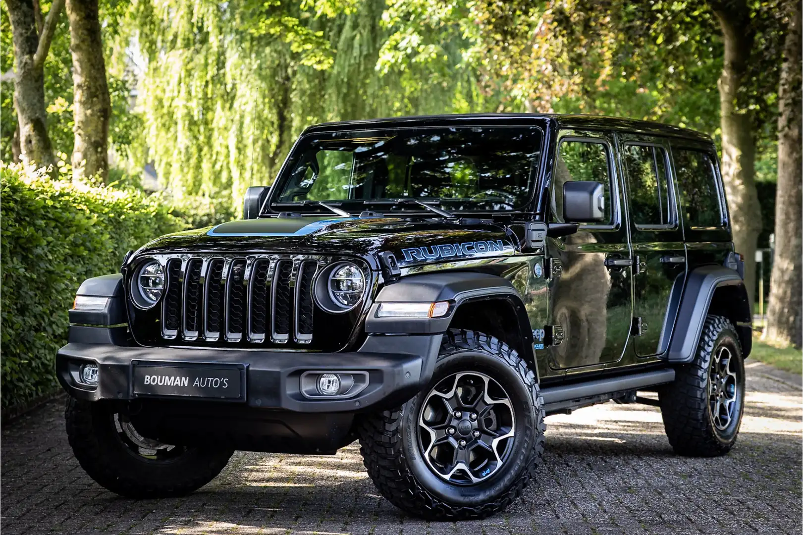 Jeep Wrangler Unlimited 4xe 380 Rubicon Sky One Softtop Trekhaak Noir - 1