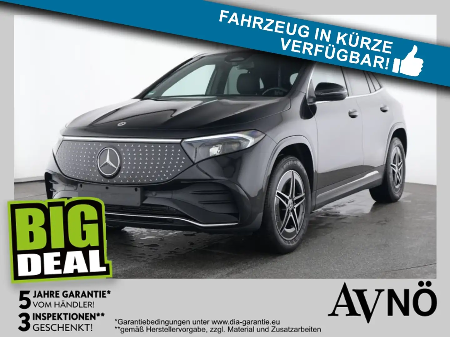 Mercedes-Benz EQA 350 4M AMG LINE LENKRADHEIZUNG LED HP Noir - 1