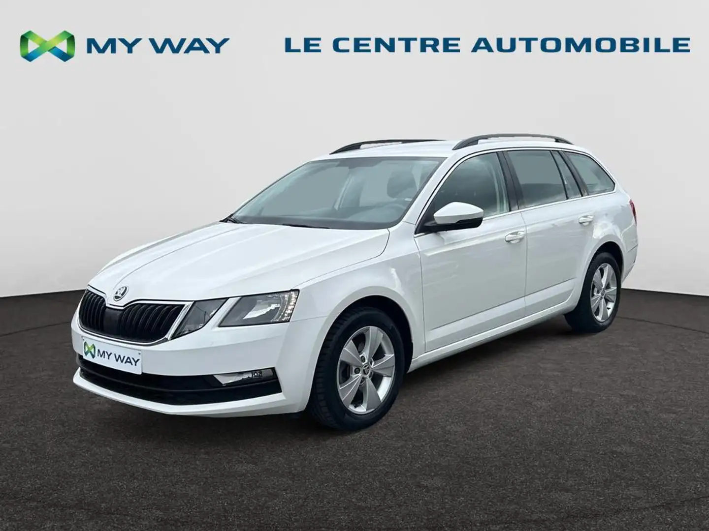 Skoda Octavia Octavia Combi Ambition 1,5 TSI 96 kW 7-speed automat. G-TEC Blanc - 1