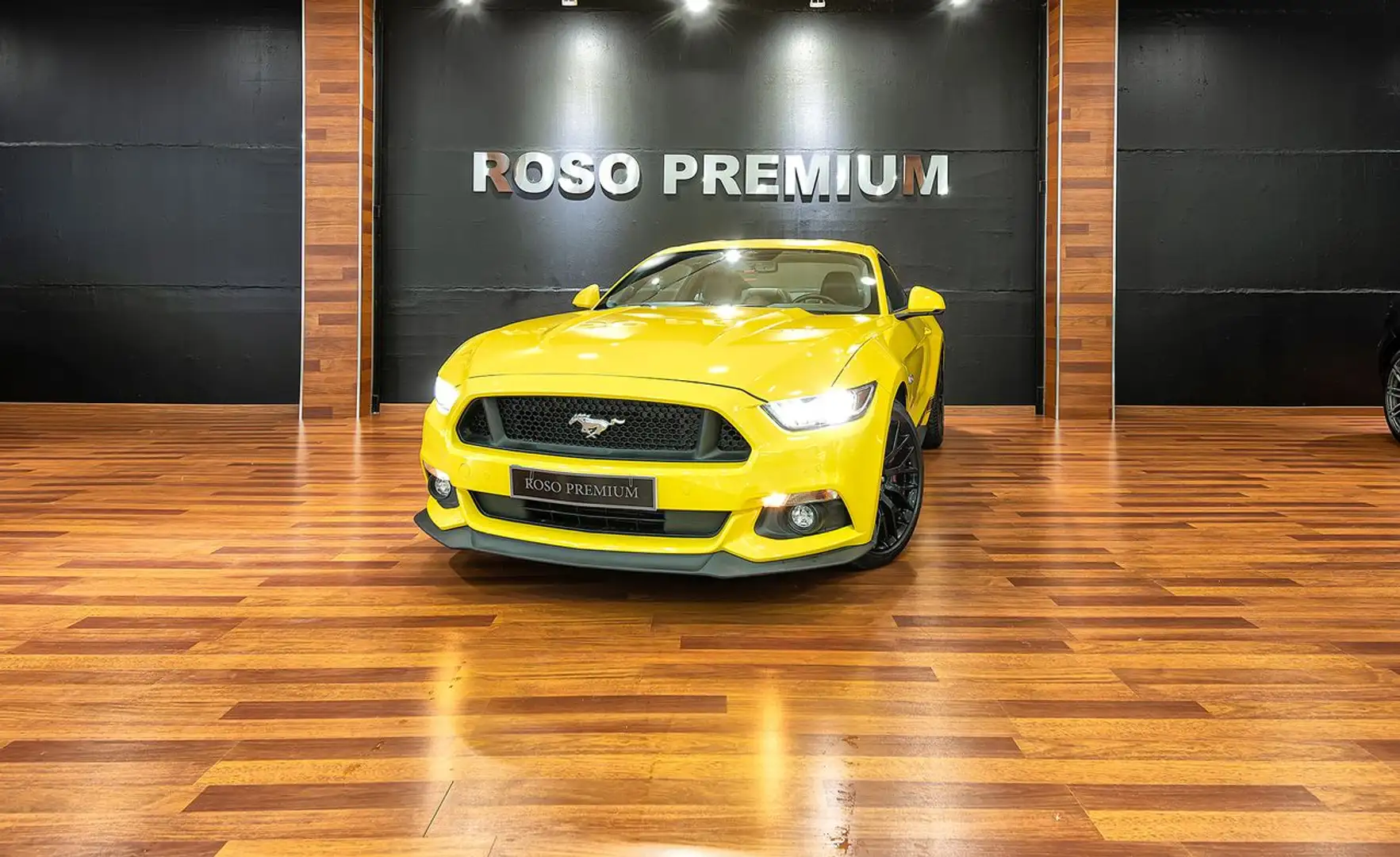 Ford Mustang 5.0 Ti-VCT V8 307kW  GT A.(Fast.) Gelb - 1