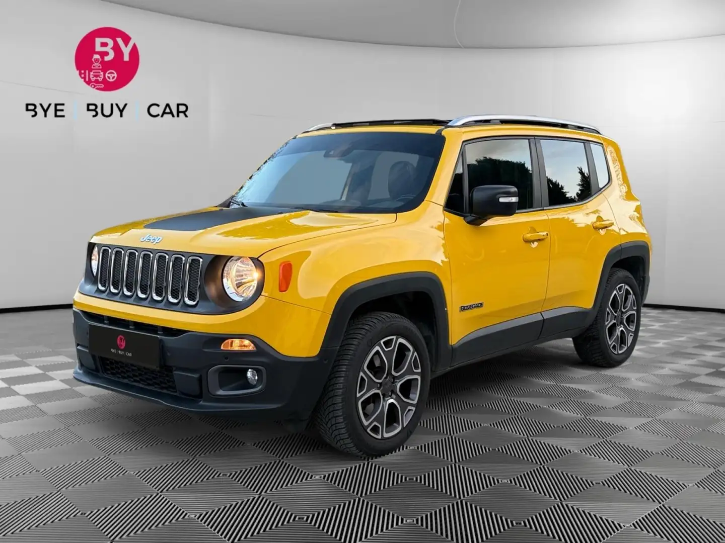 Jeep Renegade 2.0 MultiJet - 140  ch 4x4 Active Drive  Limited - Garantie 12 mois Jaune - 1