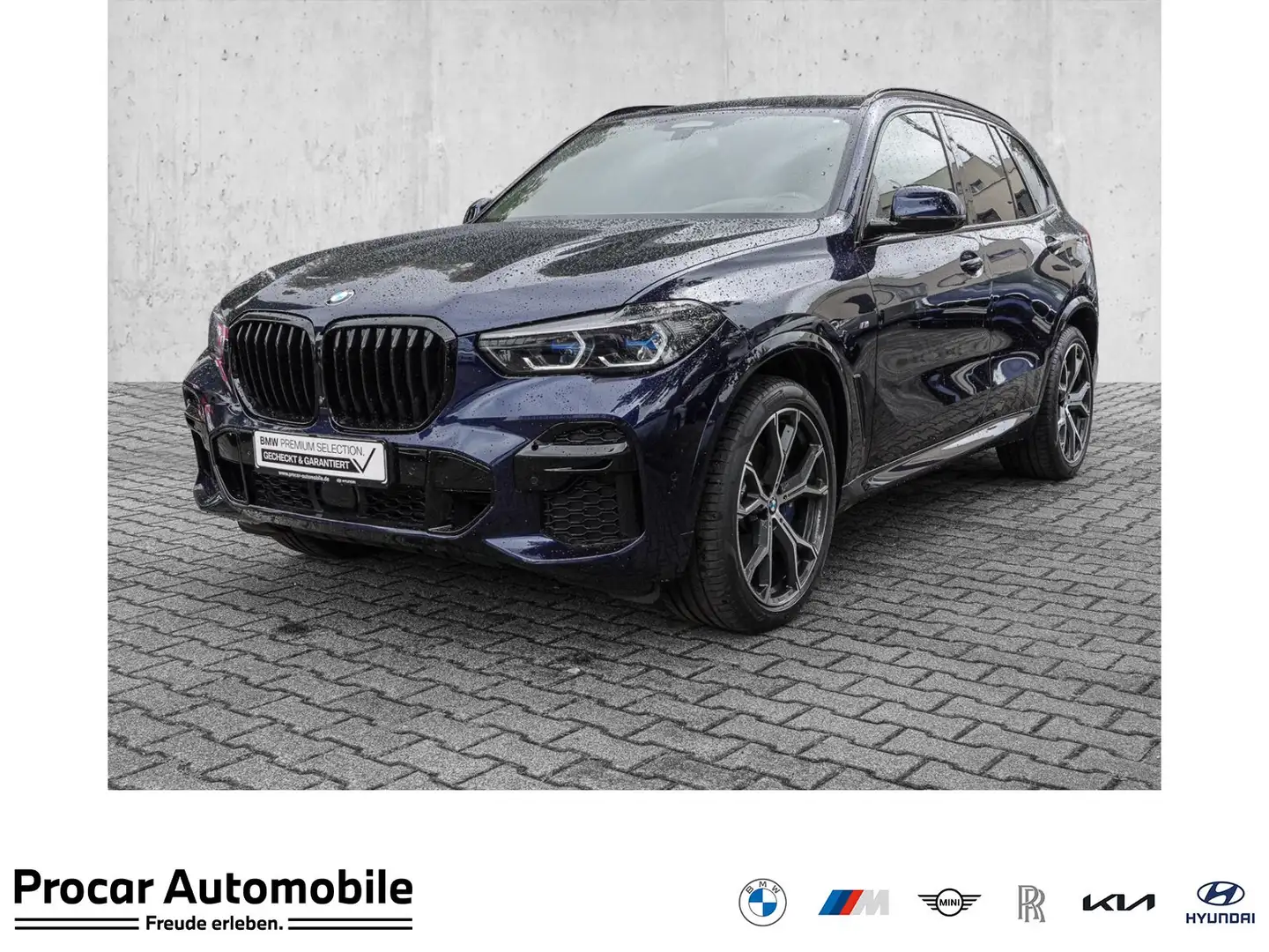 BMW X5 xDrive30d M Sport HUD PANO ACC AHK RFK NAVI Blau - 1