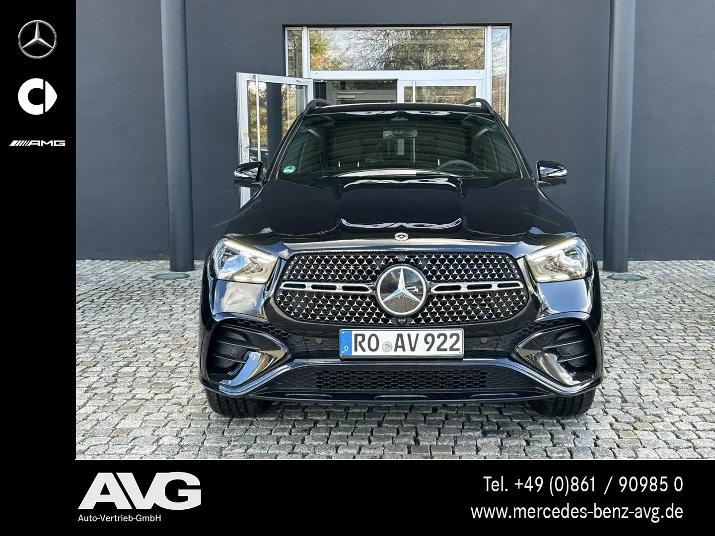 Mercedes-Benz GLE 450 GLE 450 d 4M Edition AMG Pano HuD AHK Multi LED Negro - 2